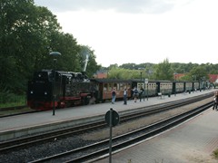 Abfahrbereit in Binz nach Göhren
