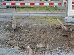 Die Gleise sind am anderen Ende gekappt....