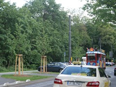 Die Verkehrsverhältnisse waren in der Tat nicht so ganz einfach