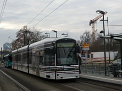 Gemeinsame Haltestelle mit dem Bus