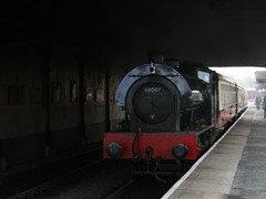 Eine J94 Class steam locomotive wird den Museumszug gen Manuel bringen.