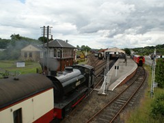 Einfahrt in Bo'ness