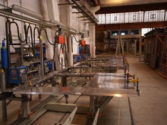 Produktion von Seitenwänden