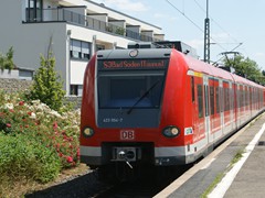 Kreuzung in Bad Soden mit einem ET423