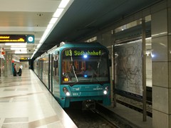 Die nächste Station Nordwest Zentrum ist dann unterirdisch. Endstation bis 1974