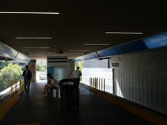 Die Station Brickell City Centre. Der Andrang hält sich in Grenzen.