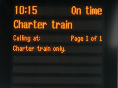 Als Charter auf Gleis 2 in Fort Willams. Nicht etwa auf Gleis 9 3/4steht der Jacobite Express bereit.